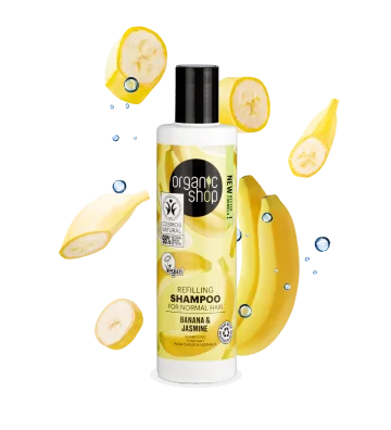 SHAMPOOING BANANE ET JASMIN